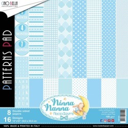 Ninna Nanna Boy Double-Sided Paper Pack