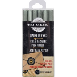 Silver - Sealing Gun Wax Sticks 6/Pkg