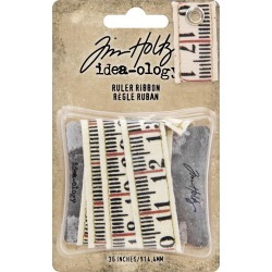 Idea-Ology Ruler Ribbon - Tim Holtz - Advantus