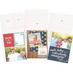 SN@P! 6x8 Pocket Pages Multi Pack - Simple Stories found on Bargain Bro from A Cherry On Top Crafts for USD $3.03