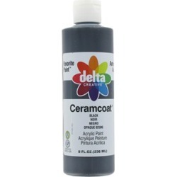 Black Opaque Ceramcoat Acrylic Paint