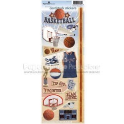 Basketball 2 Stickers - Paper House Productions