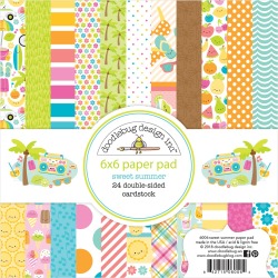 Sweet Summer 6 x 6 Paper Pad - Doodlebug