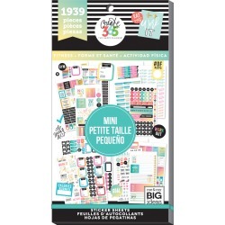 Mini Work It Out - Create 365 Happy Planner Sticker Value Pack