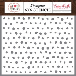 Paint Dots Stencil - I Heart Crafting - Echo Park