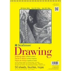 70lb 50 Sheets - Strathmore Drawing Paper Pad 11\