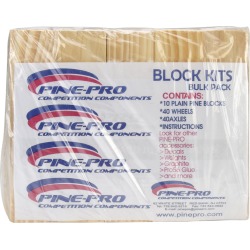 Block - Pine Car Derby Kits Bulk Pack