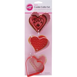 Hearts - Metal Cookie Cutter Set 3/Pkg