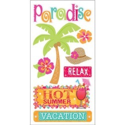 Tropical Vacation Stickers - Essentials By Sandylion