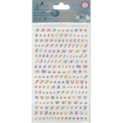 16 Complete Sets - A To Z - Santoro Kori Kumi II Acetate Alpha Stickers