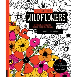 Just Add Color - Wildflowers - Rockport Books