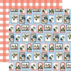Window Blooms Paper - Plant Lady - Echo Park - PRE ORDER