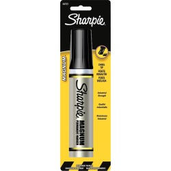 Black - Sharpie Chisel Tip Magnum Permanent Marker 1/Pkg