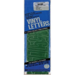 Green - Permanent Adhesive Vinyl Numbers 4" 49/Pkg