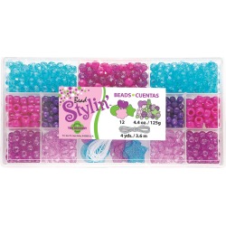 Berry Brights - Bead Stylin' Bead Box Kit 4.4oz/Pkg