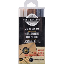 Pearl Gold Silver - Sealing Gun Wax Sticks 6/Pkg