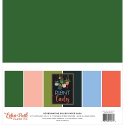 Plant Lady Solids Paper Pack - Echo Park - PRE ORDER