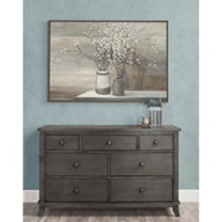 Evolur Aurora 7 Drawer Double Dresser Ivory Lace On Modapins Online Shopping For The Latest Fashion In 2020