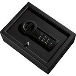 Stack-On Drawer Safe with Electronic Lock - Black