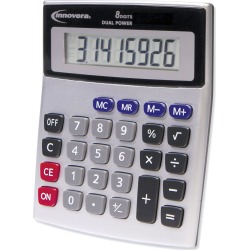 Innovera 15925 Portable Minidesk Calculator