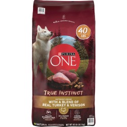 Purina ONE SmartBlend Dog Food, Real Turkey & Venison (40 lbs.)
