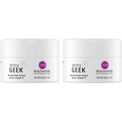 dermaGEEK Nourishing Facial Night Cream (1.7 fl, oz. 2 pk.)