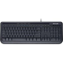 Teclado com fio 600 USB Preto Microsoft - ANB00005