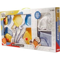 Brincando de Ser Kit Chefe de Cozinha Multikids BR957