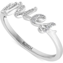 Effy Diamond Zodiac Aries Ring (1/10 ct. t.w.) in Sterling Silver found on Bargain Bro from Macy's for USD $95.00