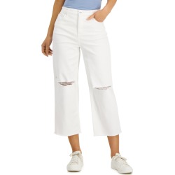 Style & Co Women's Destructed Cropped Jeans, Created for Macy's found on MODAPINS