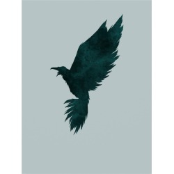 Incado Crow Black Birds Canvas Art - 27