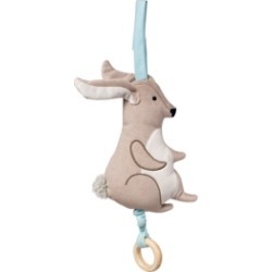 Manhattan Toy Camp Acorn Bunny Pull Musical Crib Toy