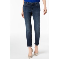 Inc International Concepts Women's Curvy Mid Rise Straight-Leg Jeans, Created for Macy's found on MODAPINS