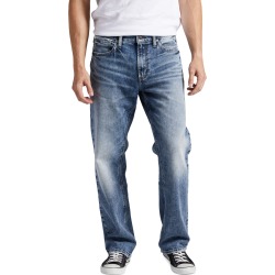 Silver Jeans Co. Men's Grayson Classic Fit Straight Leg Jeans found on MODAPINS