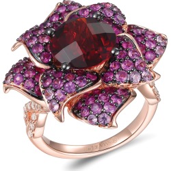 Le Vian Multi-Gemstone (7-1/10 ct. t.w.) & Nude Diamond (3/8 ct. t.w.) Flower Statement Ring in 14k Rose Gold found on Bargain Bro from Macy's Australia for USD $2,530.93
