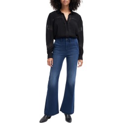 JEN7 High-Rise Bootcut Jeans found on MODAPINS
