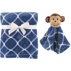 Hudson Baby Plush Blanket and Animal Security Blanket, 2-Piece Set, One Size found on Bargain Bro from Macys CA for USD $15.19