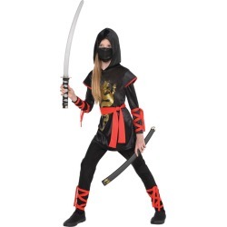 Amscan Big Girls Ultimate Ninja Costume