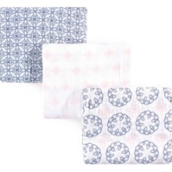 Yoga Sprout Muslin Swaddle Blankets, 3-Pack, One Size