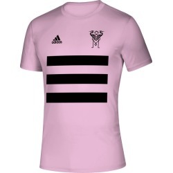 Adidas Men's Inter Miami Three Stripe Life Pitch Creator T-Shirt