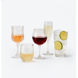 Basics 12-Pc Glassware Sets, Created for Macy's