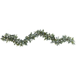 Nearly Natural 6.5' Olive Artificial Garland found on Bargain Bro from Macys CA for USD $46.03