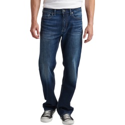 Silver Jeans Co. Men's Grayson Easy Fit Straight Leg Jeans found on MODAPINS