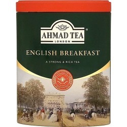 Ahmad Tea English Breakfast Black Loose Leaf Tea in Tin (Pack of 3)