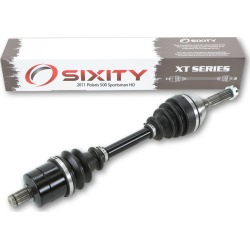 Sixity 2011 Polaris 500 Sportsman HO 4X4 Front Right XT ATV Axle - A11DH50AX AZ