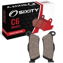 Sixity Rear Ceramic Brake Pads 1995-1996 BMW R1100R Spoke wheel