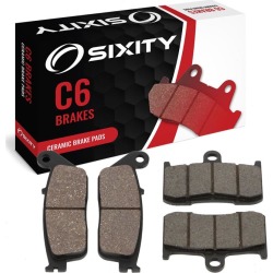 Sixity Front + Rear Ceramic Brake Pads 2009-2012 Victory Vegas Jackpot