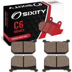 Sixity Front Ceramic Brake Pads 1981-1982 Kawasaki KZ1000A/J J1 J2 found on Bargain Bro Philippines from Sixity for $17.89