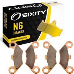 Sixity Front Sintered Brake Pads 2009-2012 Polaris Sportsman 500 HO From