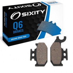 Sixity Rear Organic Brake Pads 2004-2005 John Deere Trail Buck 500